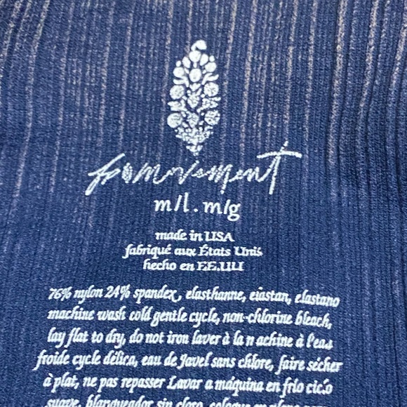 New Free People movement high rise good karma leggings M/L - Picture 4 of 4